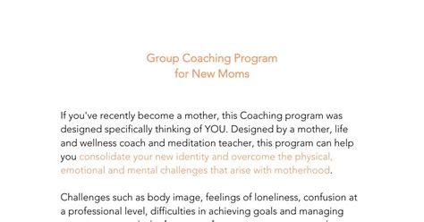 group coaching website|group coaching pdf.